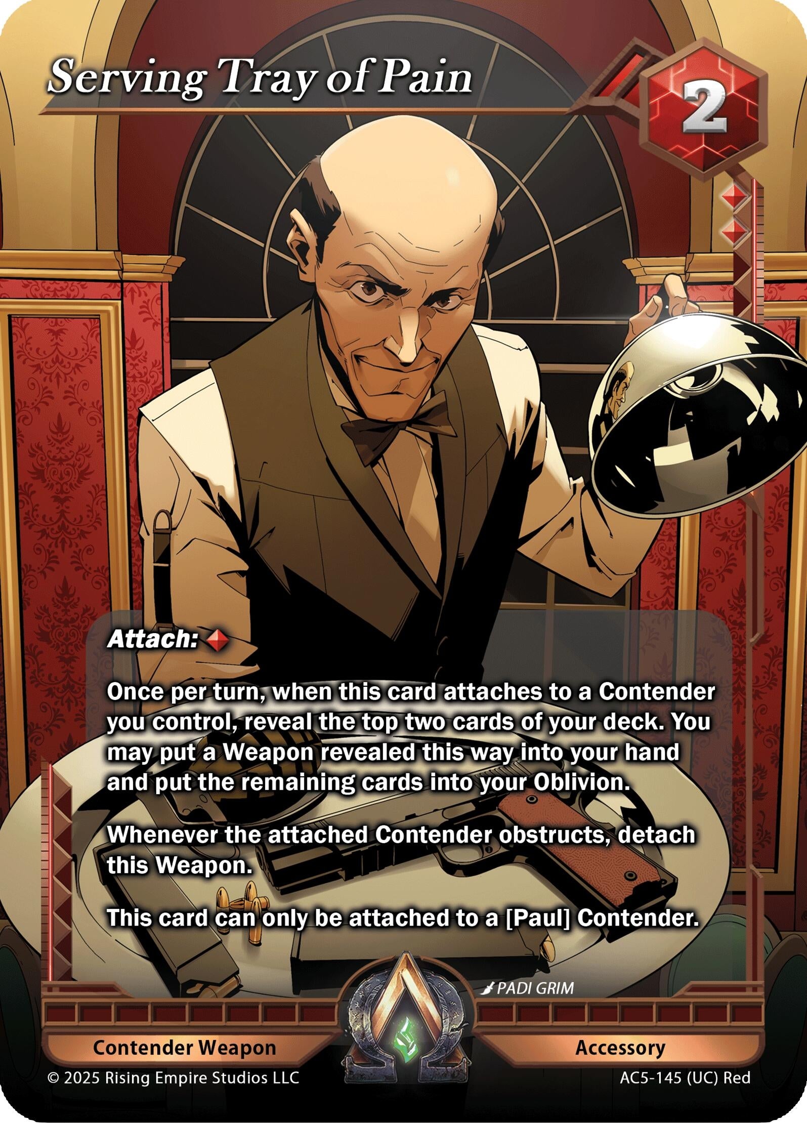 Image for Serving Tray of Pain (Equilibrium) (AC5-145) - Alpha Clash