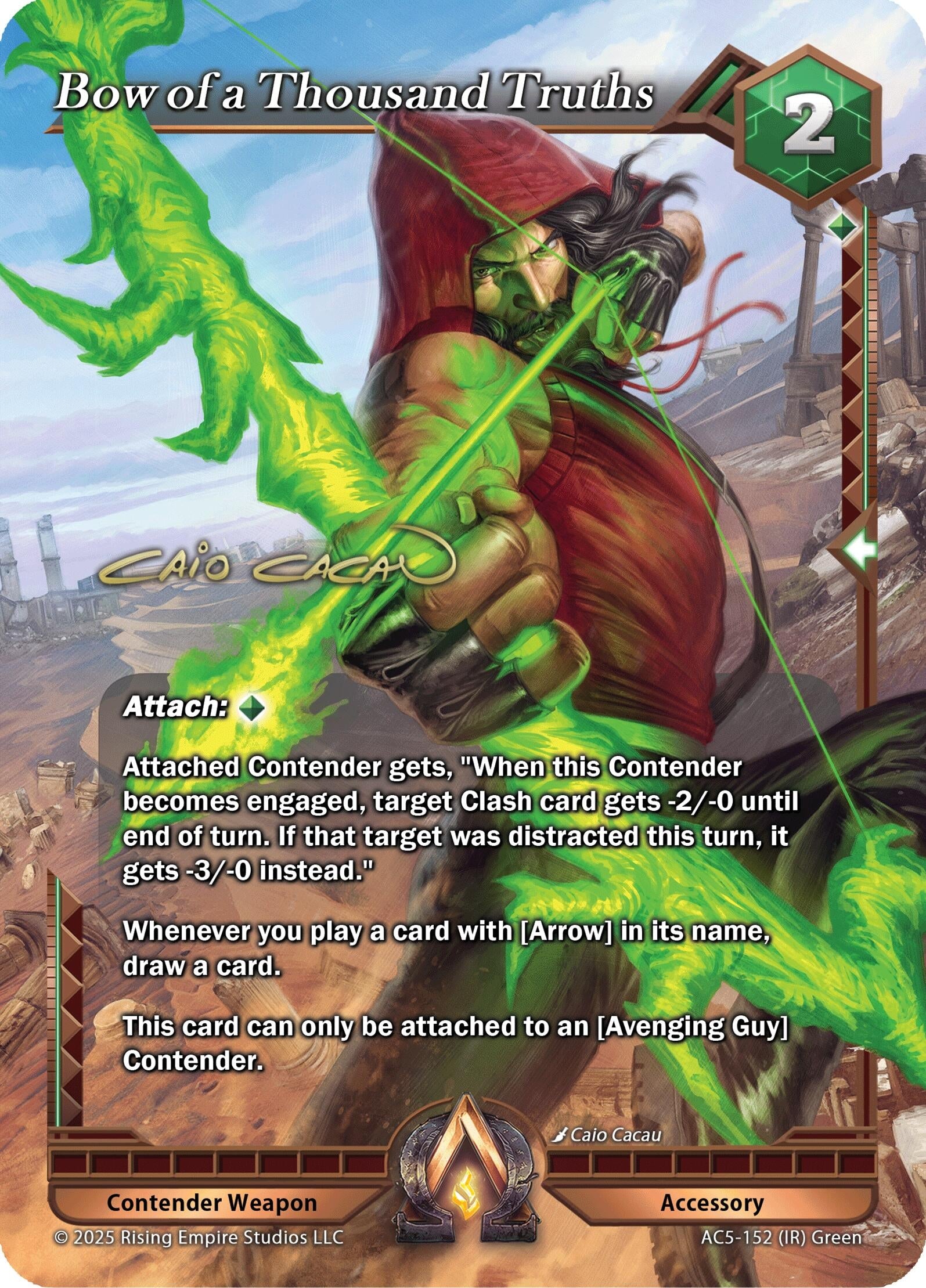 Image for Bow of a Thousand Truths (Iconic Rare) (Equilibrium) (AC5-152) - Alpha Clash
