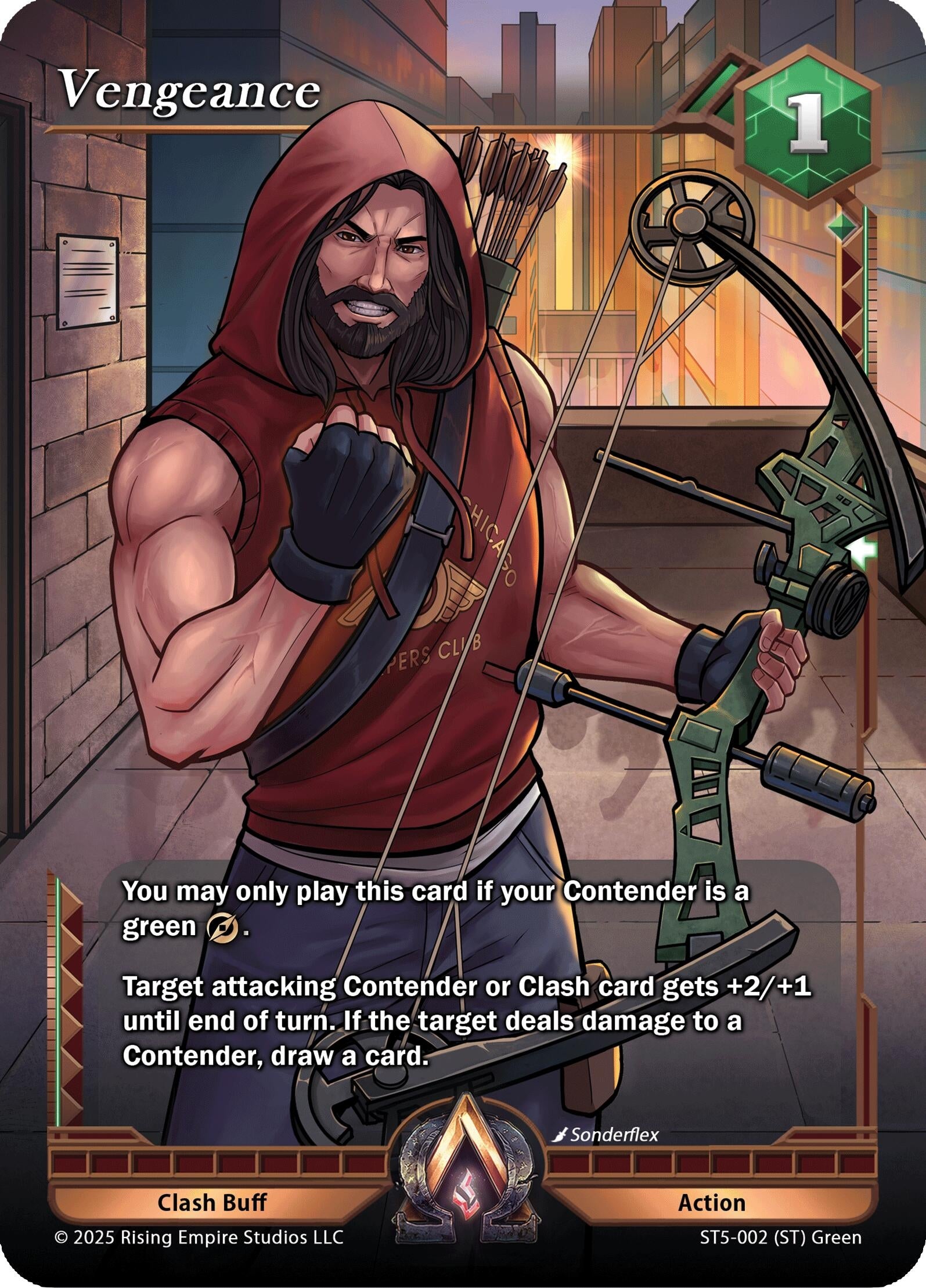 Image for Vengeance (Starter Rare) (Equilibrium) (ST5-002) - Alpha Clash