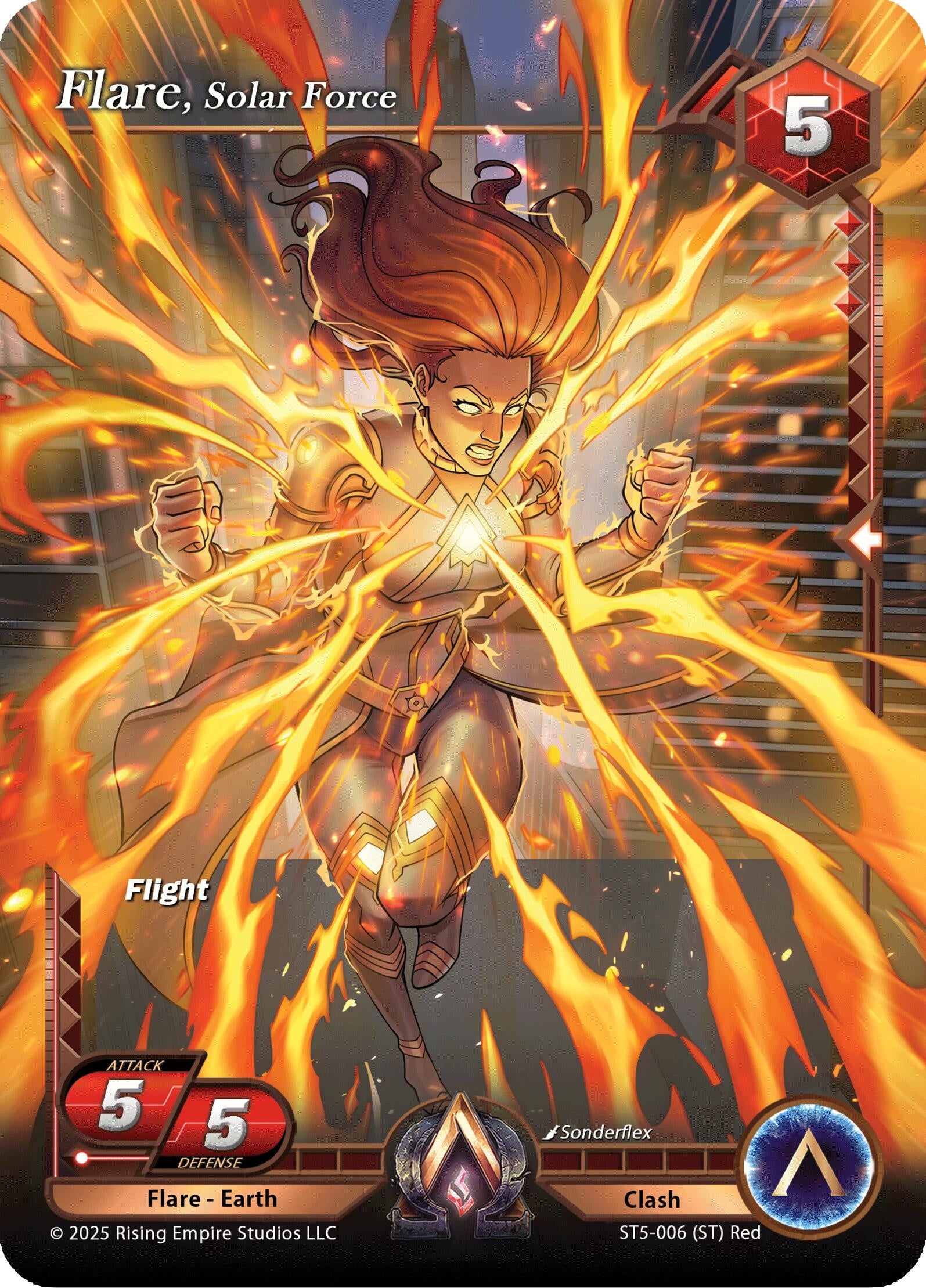 Image for Flare, Solar Force (Equilibrium) (ST5-006) - Alpha Clash