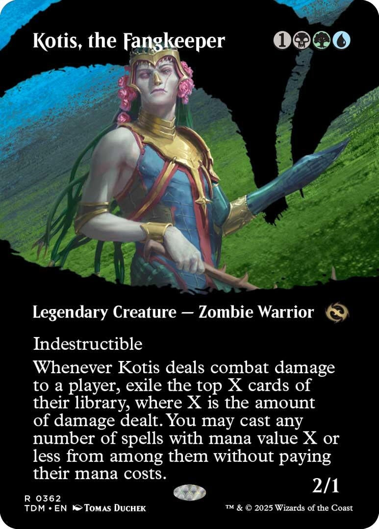 Image for Kotis, the Fangkeeper (Borderless) (Tarkir: Dragonstorm) (362) - Magic: The Gathering