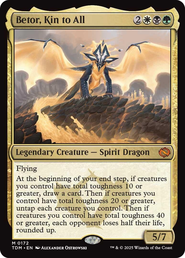 Image for Betor, Kin to All (Tarkir: Dragonstorm) (172) - Magic: The Gathering
