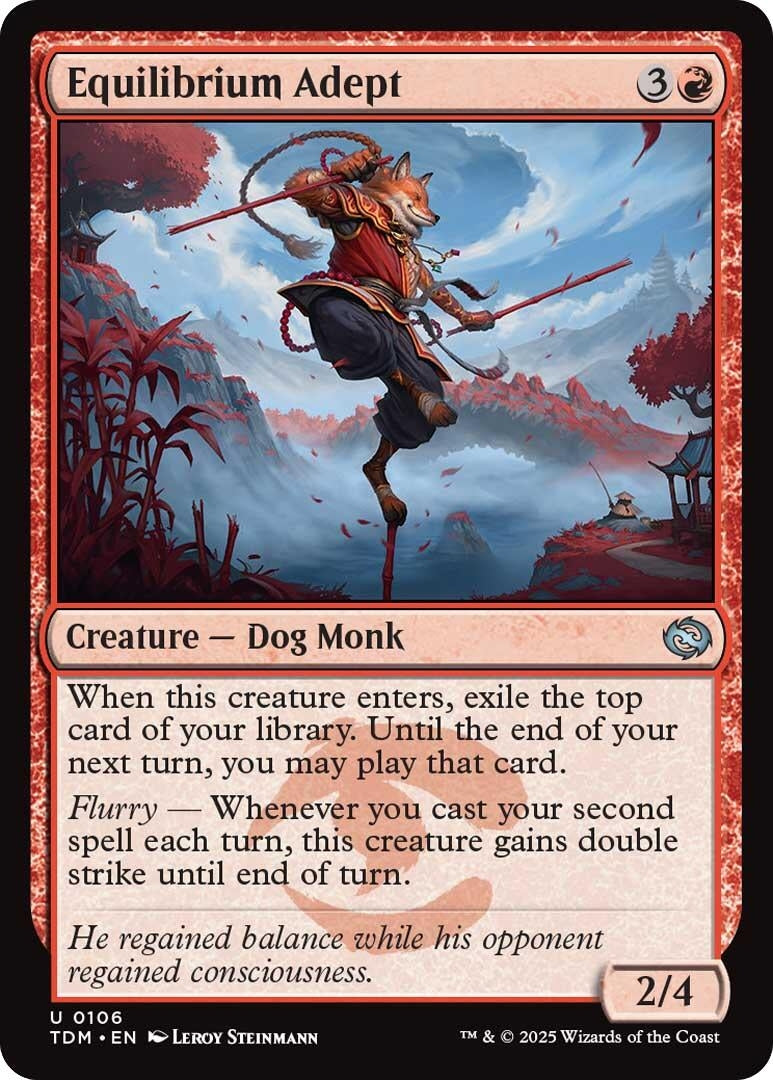 Image for Equilibrium Adept (Tarkir: Dragonstorm) (106) - Magic: The Gathering