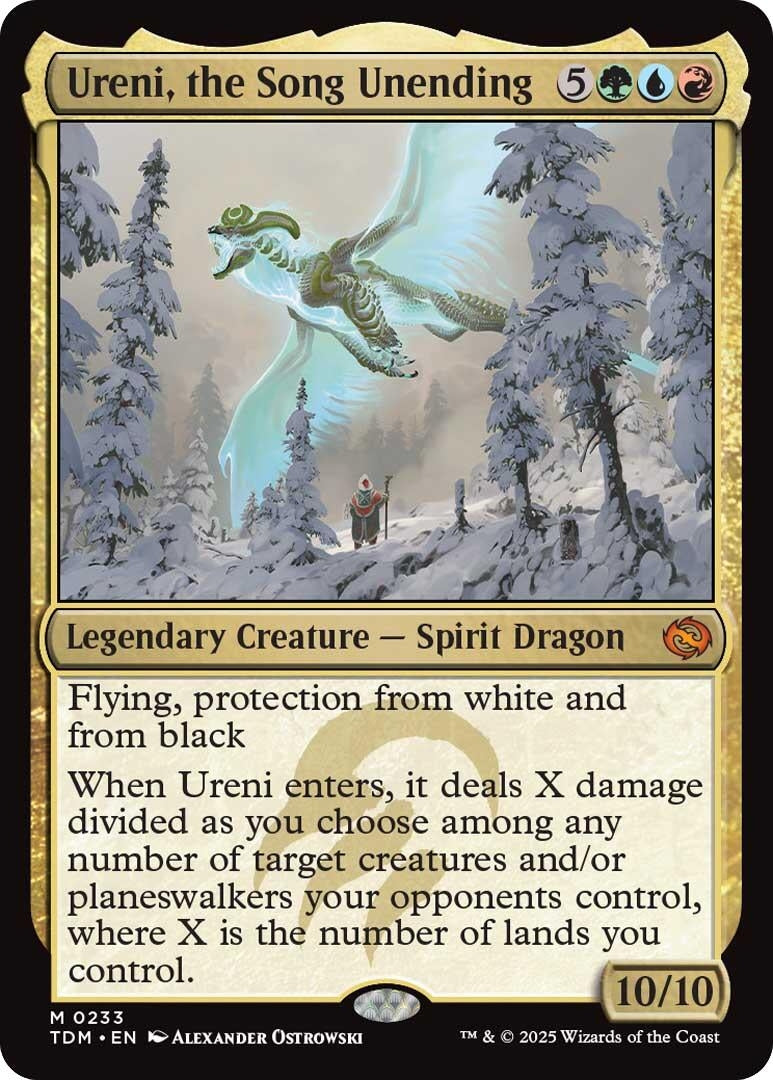 Image for Ureni, the Song Unending (Tarkir: Dragonstorm) (233) - Magic: The Gathering