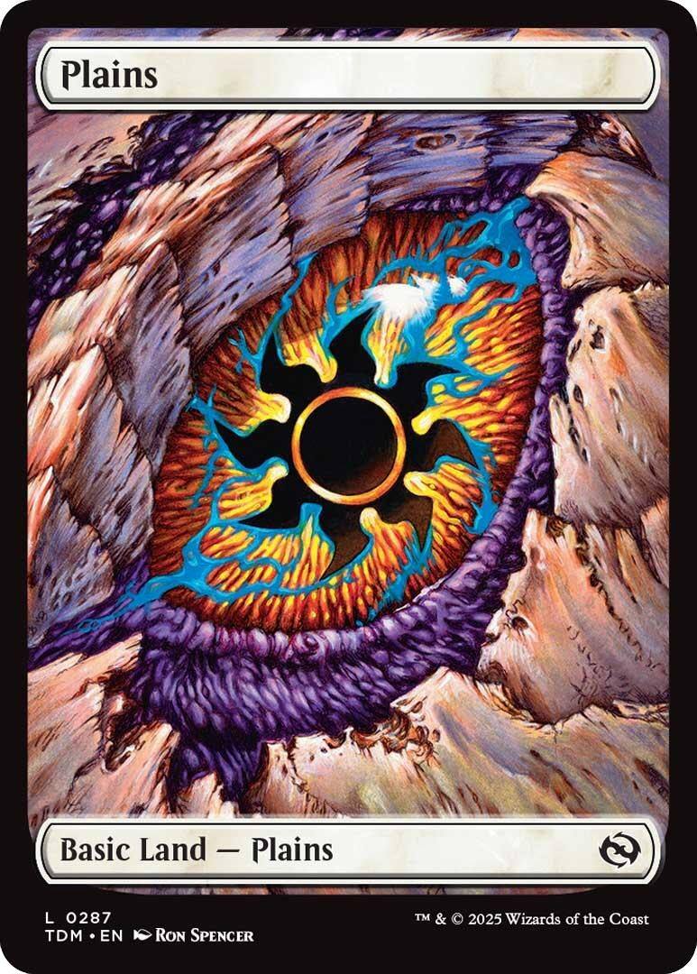 Image for Plains (0287) (Tarkir: Dragonstorm) (287) - Magic: The Gathering