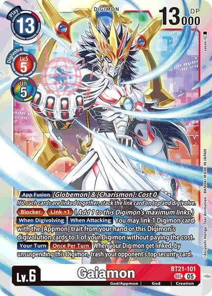 Image for Gaiamon (BT21) (BT21-101 SEC) - Digimon Card Game