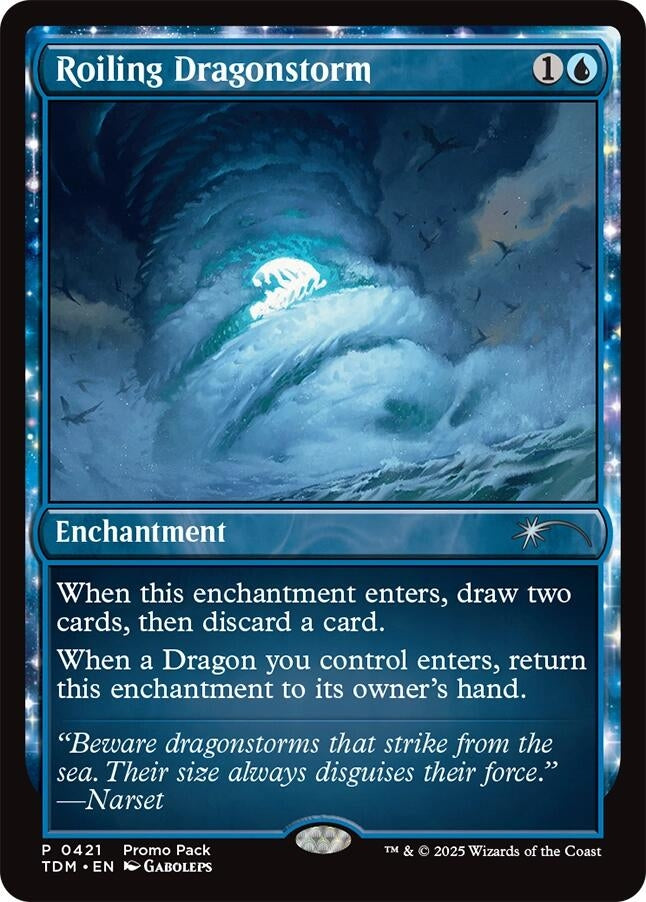 Image for Roiling Dragonstorm (Promo Pack: Tarkir: Dragonstorm) (421) - Magic: The Gathering