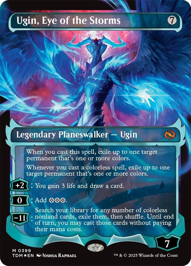 Image for Ugin, Eye of the Storms (Showcase) (Tarkir: Dragonstorm) (399) - Magic: The Gathering