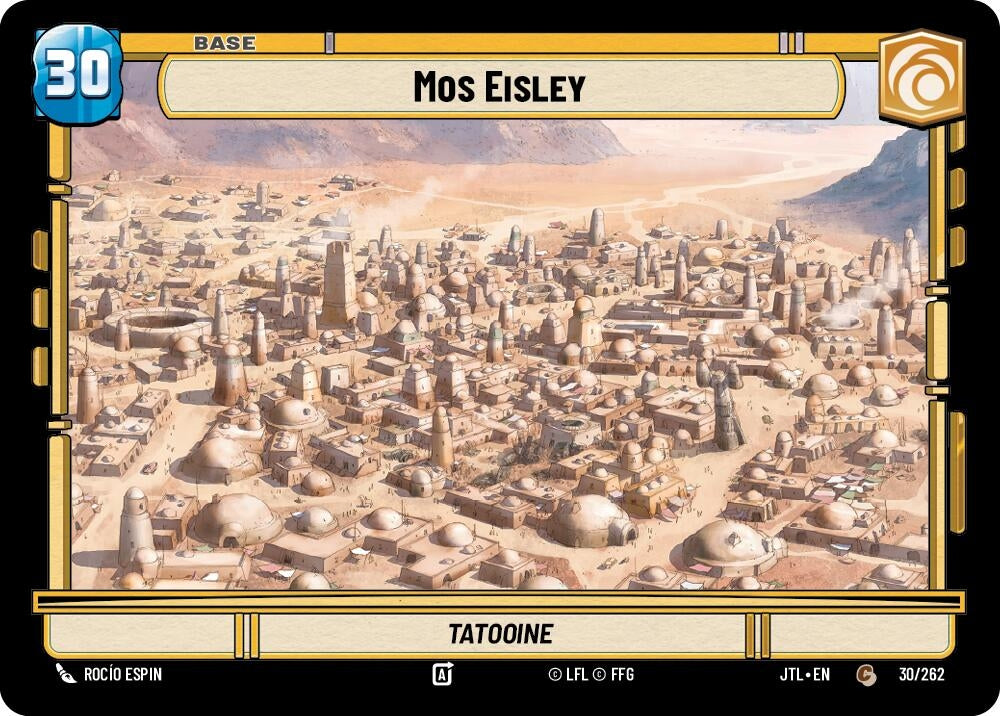 Image for Mos Eisley // Experience (Jump to Lightspeed) (030/262 // T03/T04) - Star Wars: Unlimited