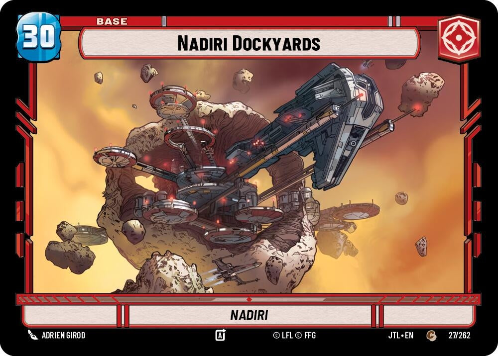 Image for Nadiri Dockyards // Experience (Jump to Lightspeed) (027/262 // T03/T04) - Star Wars: Unlimited