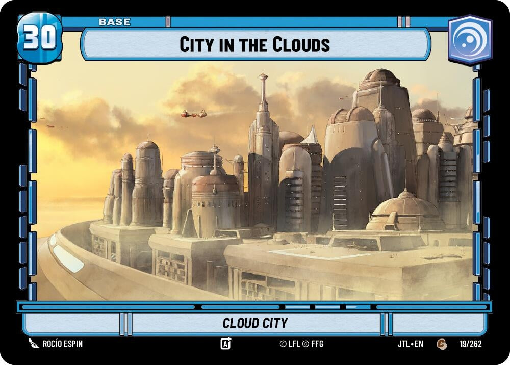 Image for City in the Clouds // TIE Fighter (Jump to Lightspeed) (019/262 // T01/T04) - Star Wars: Unlimited