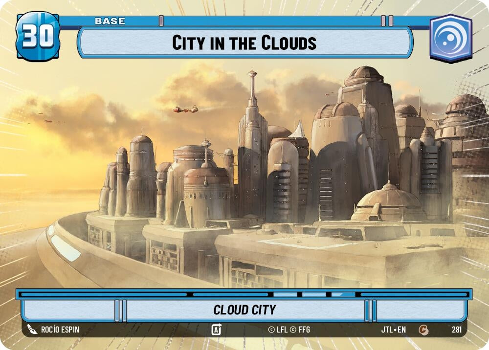 Image for City in the Clouds // TIE Fighter (Hyperspace) (Jump to Lightspeed) (281 // T05) - Star Wars: Unlimited