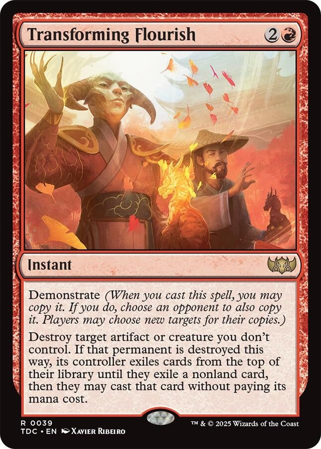 Image for Transforming Flourish (Commander: Tarkir: Dragonstorm) (39) - Magic: The Gathering