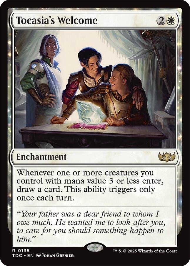 Image for Tocasia's Welcome (Commander: Tarkir: Dragonstorm) (135) - Magic: The Gathering