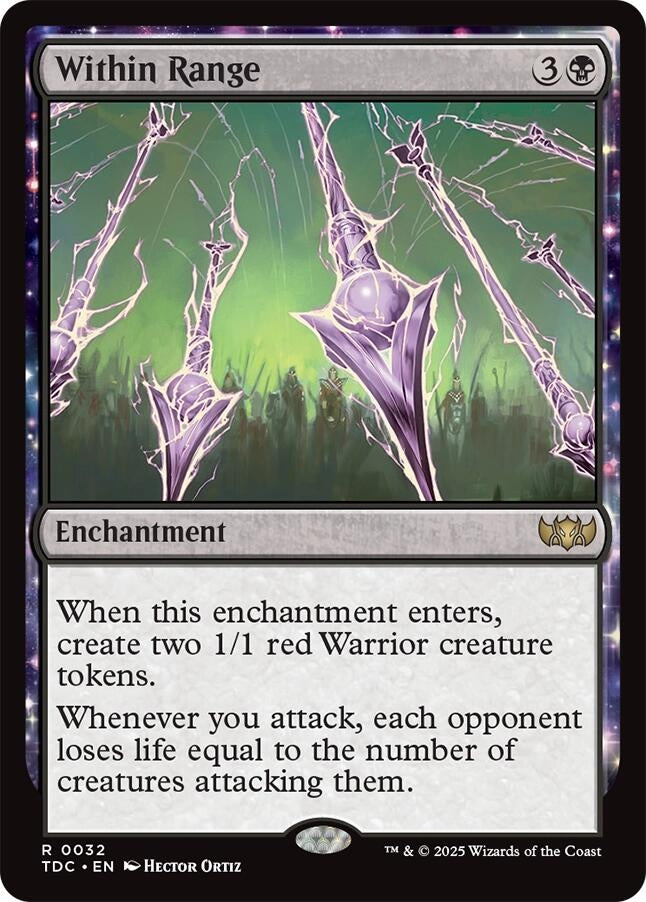 Image for Within Range (Commander: Tarkir: Dragonstorm) (32) - Magic: The Gathering