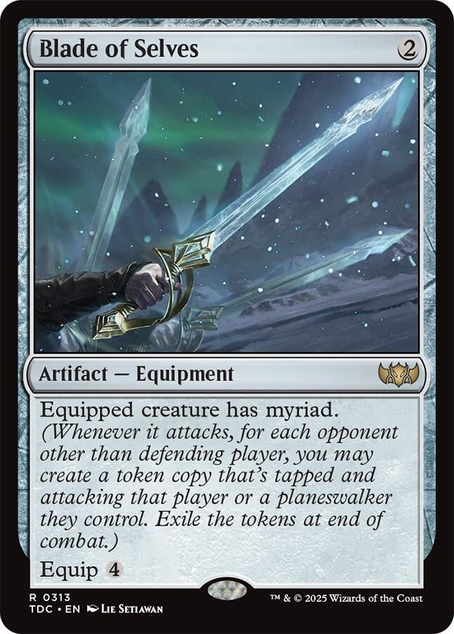Image for Blade of Selves (Commander: Tarkir: Dragonstorm) (313) - Magic: The Gathering