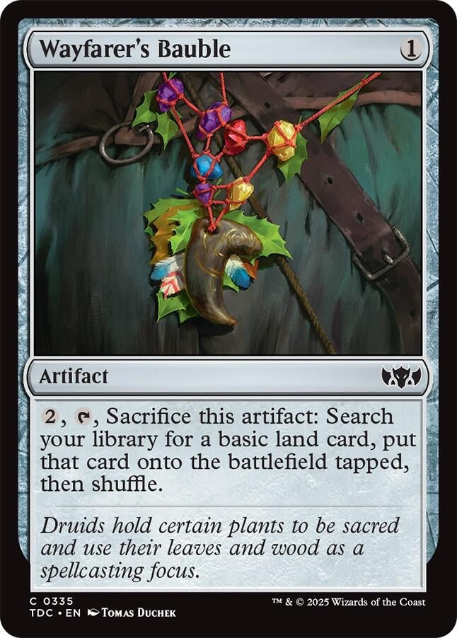 Image for Wayfarer's Bauble (Commander: Tarkir: Dragonstorm) (335) - Magic: The Gathering