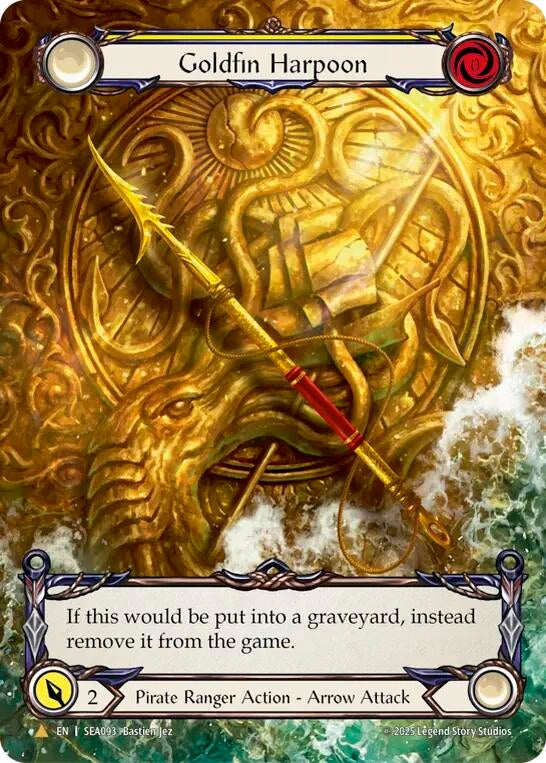 Image for Goldfin Harpoon (Marvel) (High Seas) (SEA093) - Flesh and Blood TCG