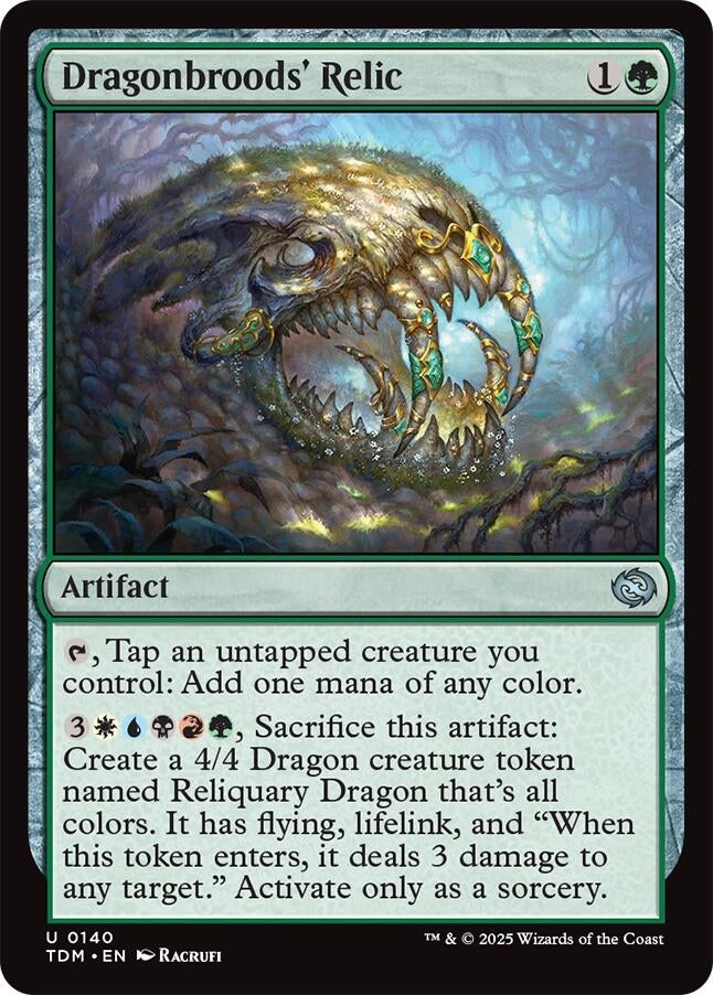 Image for Dragonbroods' Relic (Tarkir: Dragonstorm) (140) - Magic: The Gathering