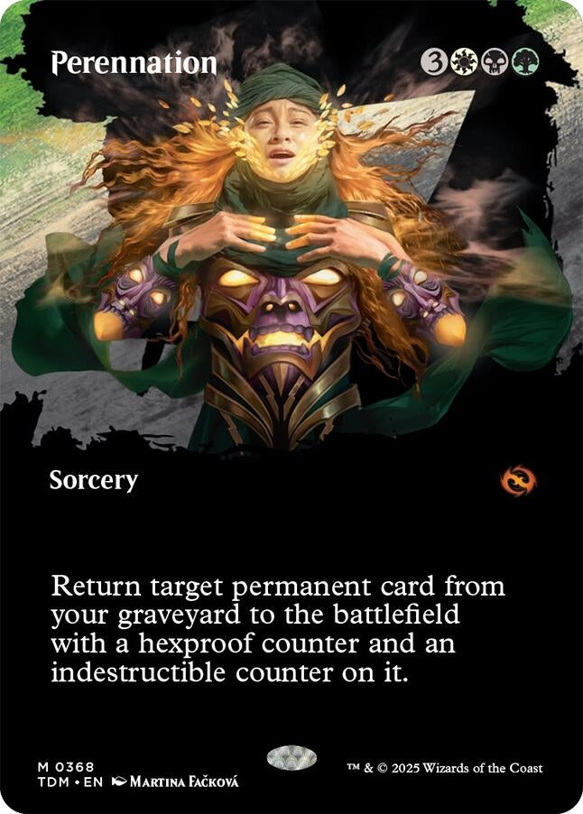 Image for Perennation (Borderless) (Tarkir: Dragonstorm) (368) - Magic: The Gathering
