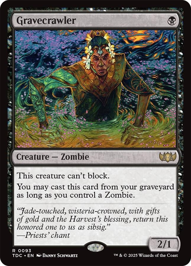 Image for Gravecrawler (Commander: Tarkir: Dragonstorm) (93) - Magic: The Gathering