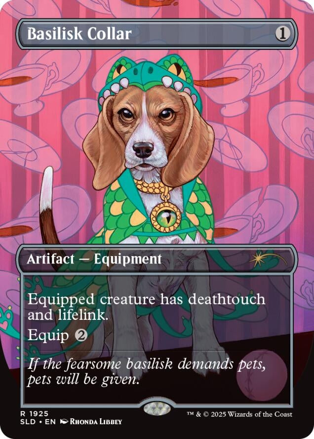 Image for Basilisk Collar (1925) (Secret Lair Drop Series) (1925) - Magic: The Gathering