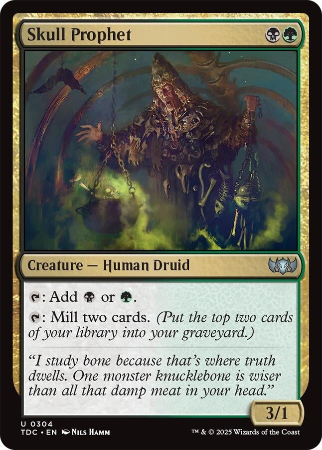 Image for Skull Prophet (Commander: Tarkir: Dragonstorm) (304) - Magic: The Gathering