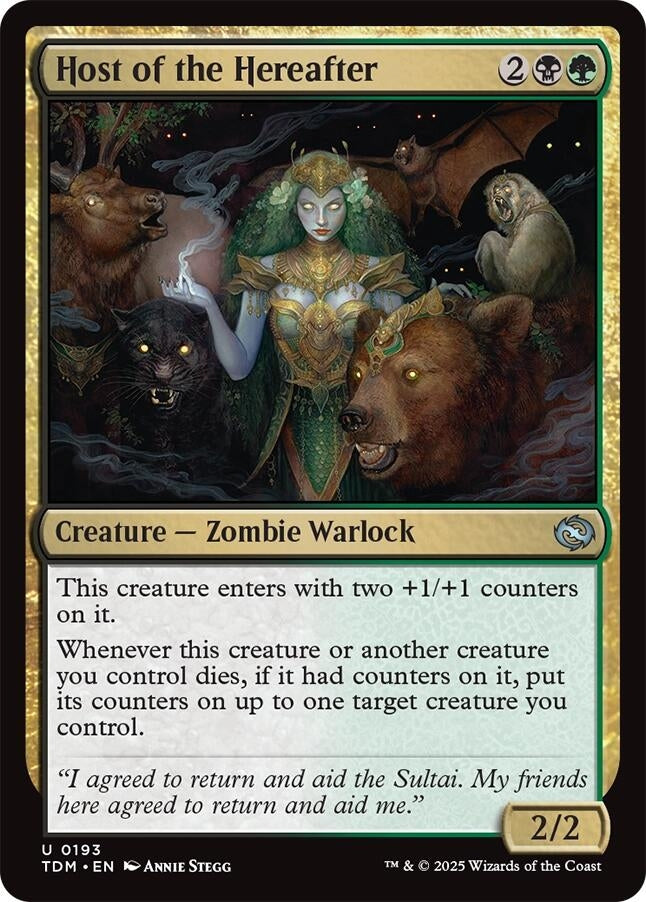 Image for Host of the Hereafter (Tarkir: Dragonstorm) (193) - Magic: The Gathering
