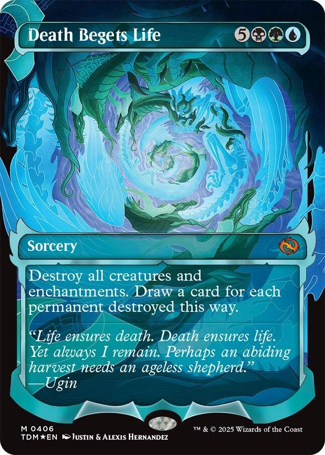 Image for Death Begets Life (Showcase) (Tarkir: Dragonstorm) (406) - Magic: The Gathering