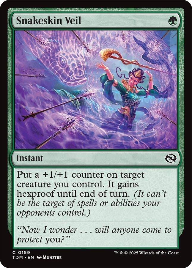 Image for Snakeskin Veil (Tarkir: Dragonstorm) (159) - Magic: The Gathering