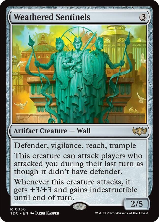 Image for Weathered Sentinels (Commander: Tarkir: Dragonstorm) (336) - Magic: The Gathering
