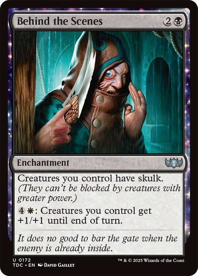 Image for Behind the Scenes (Commander: Tarkir: Dragonstorm) (172) - Magic: The Gathering