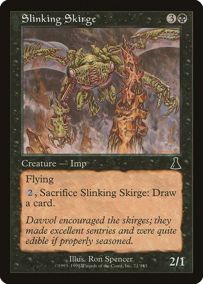 Image for Slinking Skirge (Urza's Destiny) (71) - Magic: The Gathering