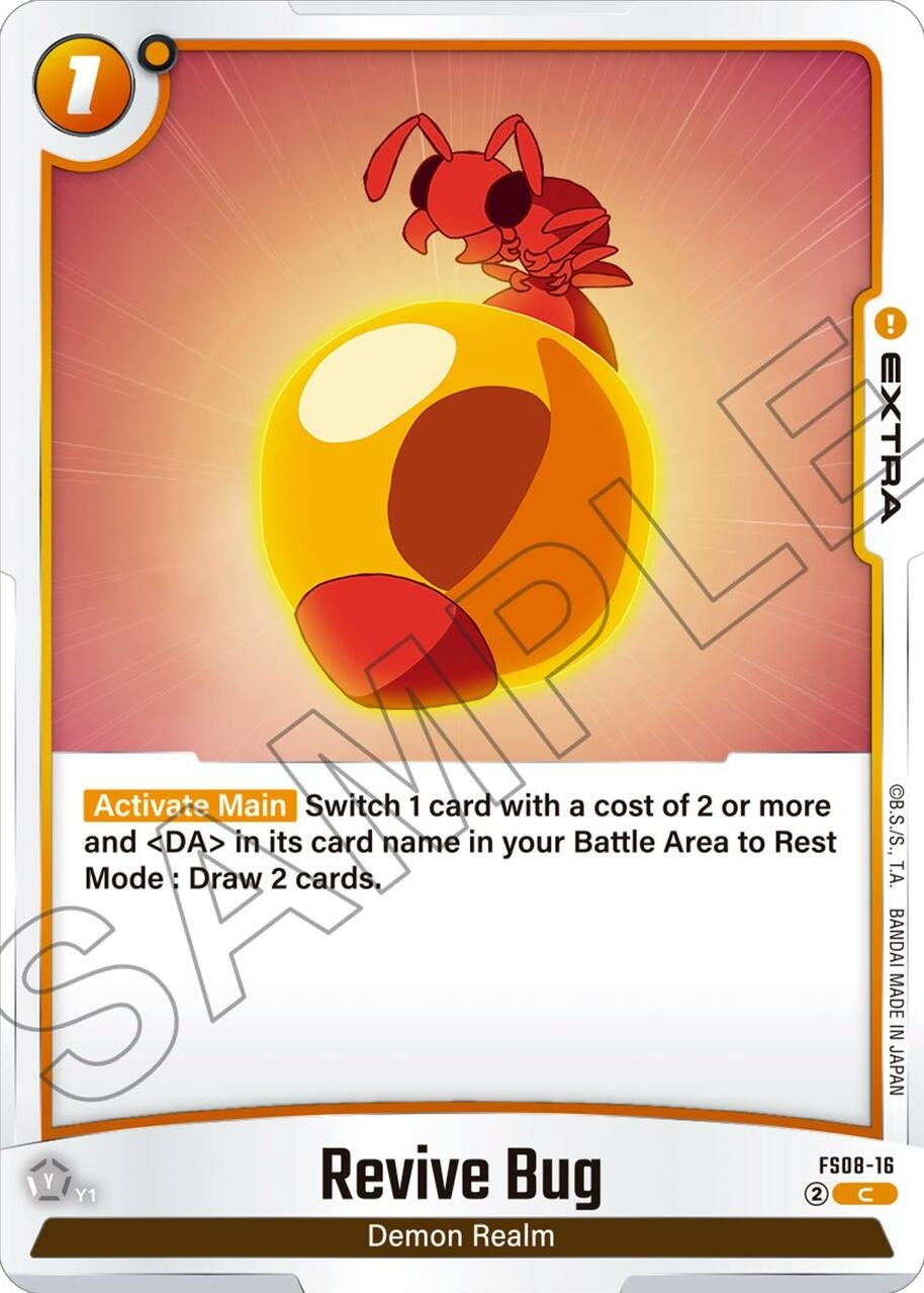 Image for Revive Bug (Starter Deck 8: Vegeta (Mini) Super Saiyan 3) (FS08-16) - Dragon Ball Super: Fusion World