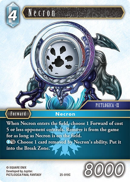 Image for Necron (Tears of the Planet) (25-019C) - Final Fantasy TCG