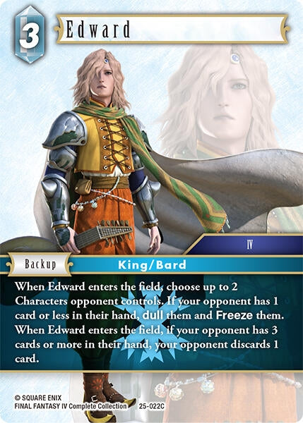 Image for Edward (Tears of the Planet) (25-022C) - Final Fantasy TCG