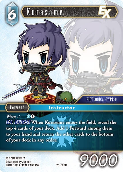 Image for Kurasame EX (Tears of the Planet) (25-023C) - Final Fantasy TCG