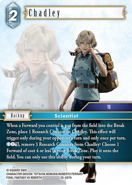Image for Chadley (Tears of the Planet) (25-027H) - Final Fantasy TCG