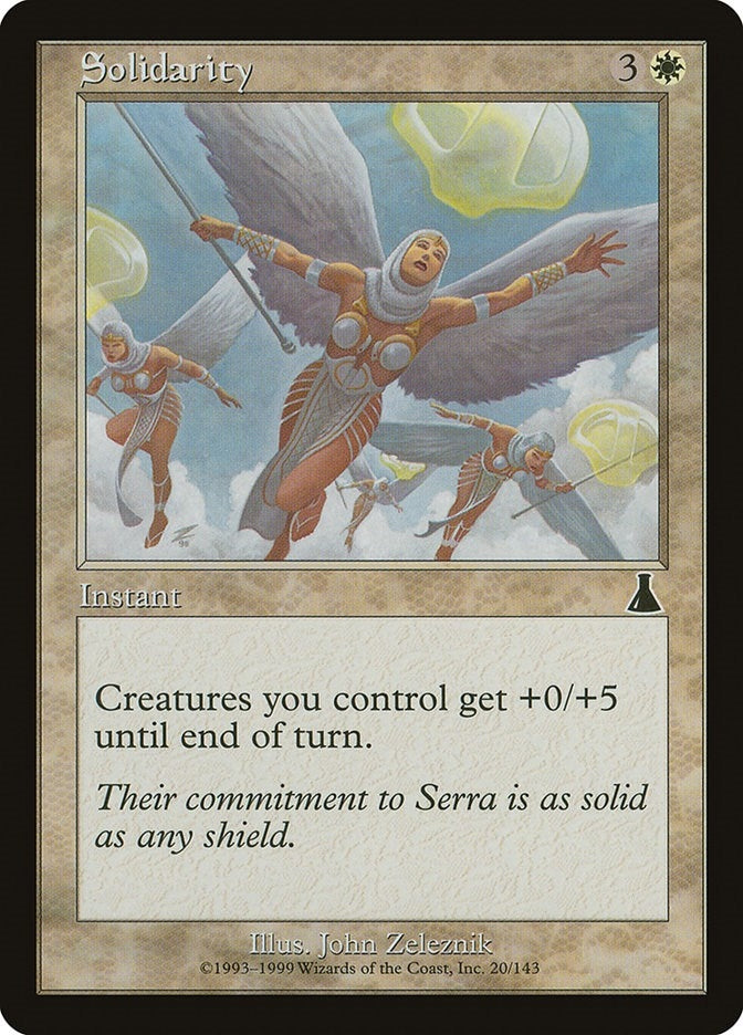 Image for Solidarity (Urza's Destiny) (20) - Magic: The Gathering