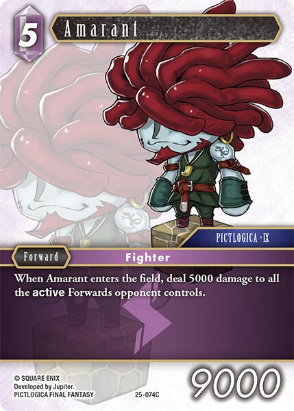 Image for Amarant (Tears of the Planet) (25-074C) - Final Fantasy TCG