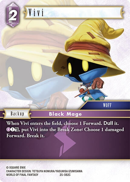 Image for Vivi (Tears of the Planet) (25-082C) - Final Fantasy TCG