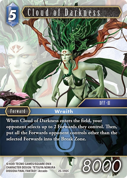 Image for Cloud of Darkness (Tears of the Planet) (25-092C) - Final Fantasy TCG