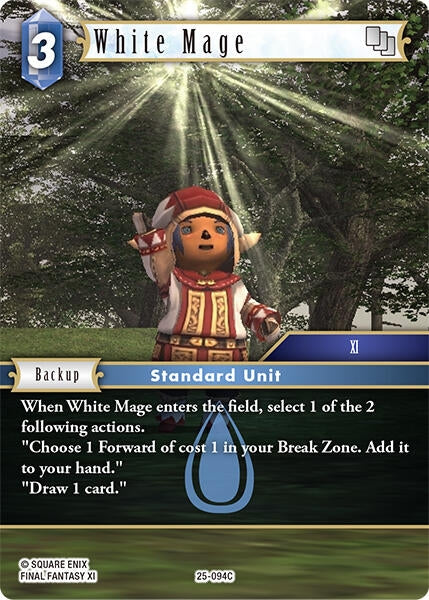 Image for White Mage (Tears of the Planet) (25-094C) - Final Fantasy TCG