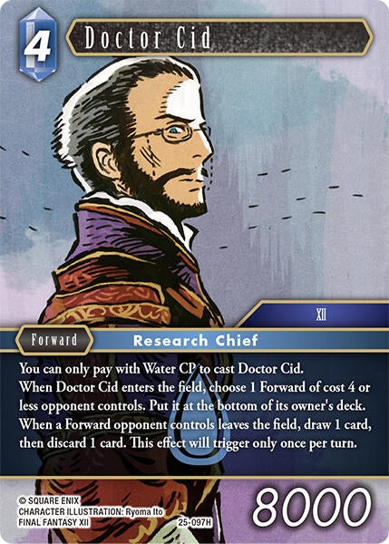 Image for Doctor Cid (Tears of the Planet) (25-097H) - Final Fantasy TCG