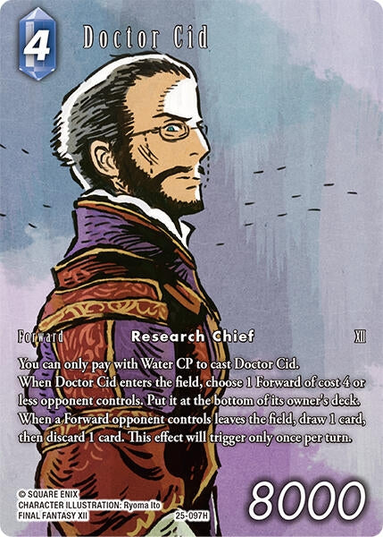 Image for Doctor Cid (Full Art) (Tears of the Planet) (25-097H) - Final Fantasy TCG