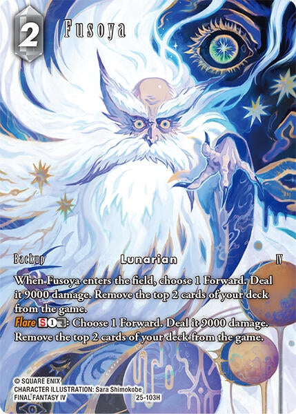 Image for Fusoya (Full Art) (Tears of the Planet) (25-103H) - Final Fantasy TCG