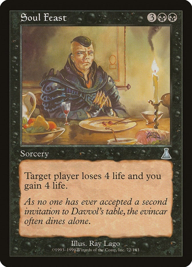 Image for Soul Feast (Urza's Destiny) (72) - Magic: The Gathering