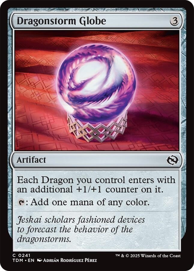 Image for Dragonstorm Globe (Tarkir: Dragonstorm) (241) - Magic: The Gathering