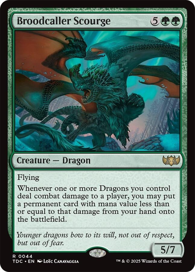 Image for Broodcaller Scourge (Commander: Tarkir: Dragonstorm) (44) - Magic: The Gathering