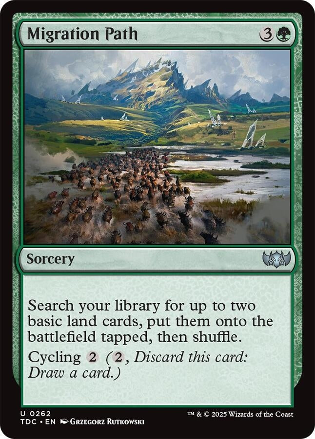Image for Migration Path (Commander: Tarkir: Dragonstorm) (262) - Magic: The Gathering
